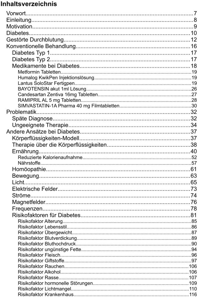 Diabetes-Buch