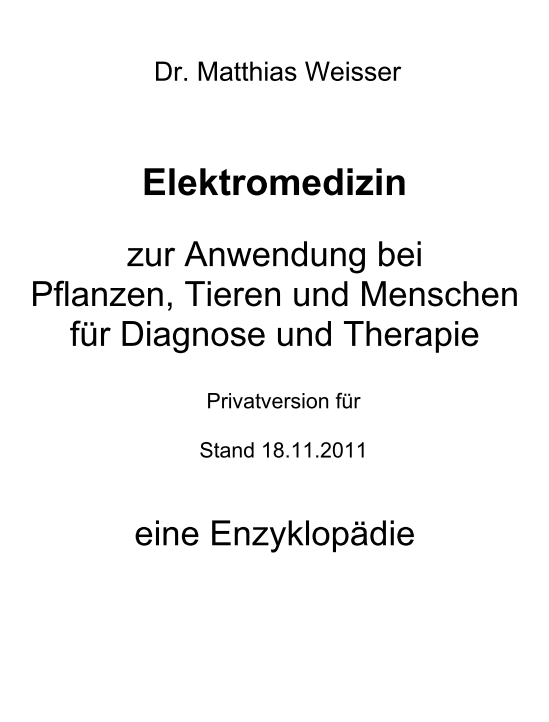 Elektromedizin