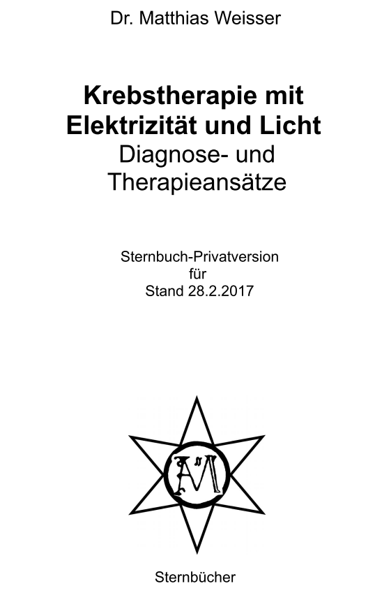 Krebstherapie mit Elektrizitaet